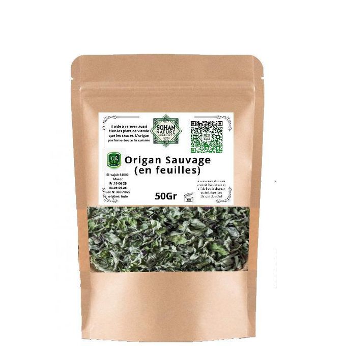 Origan sauvage 100% naturel cultivé a la ferme 50 gr