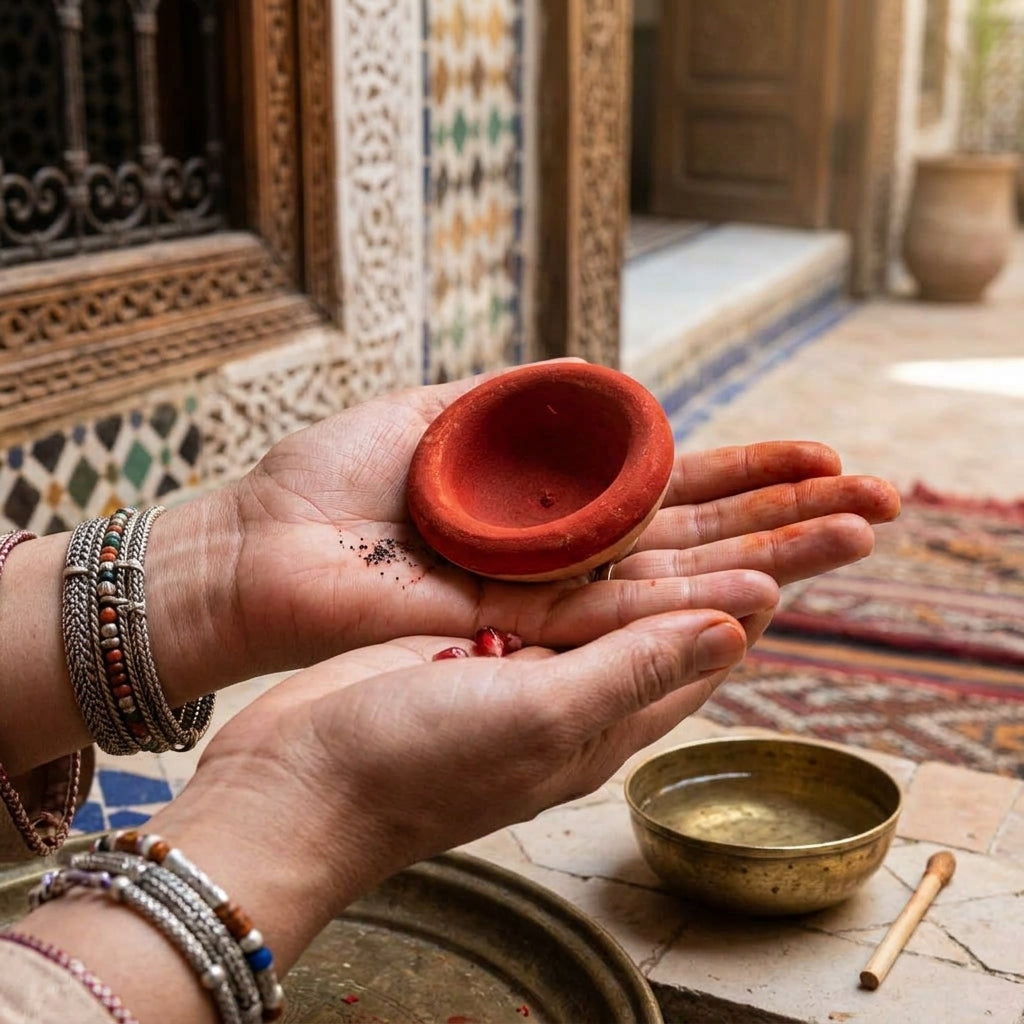ker Fassi Traditionnel Naturel en Terre Cuite