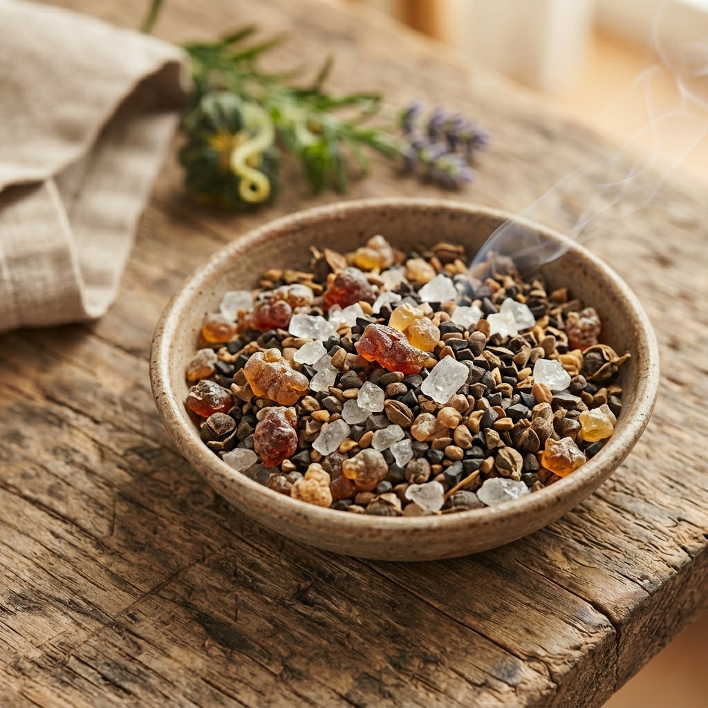 Élixir de Purification : Encens Ancestral aux 5 Essences 30 Gr