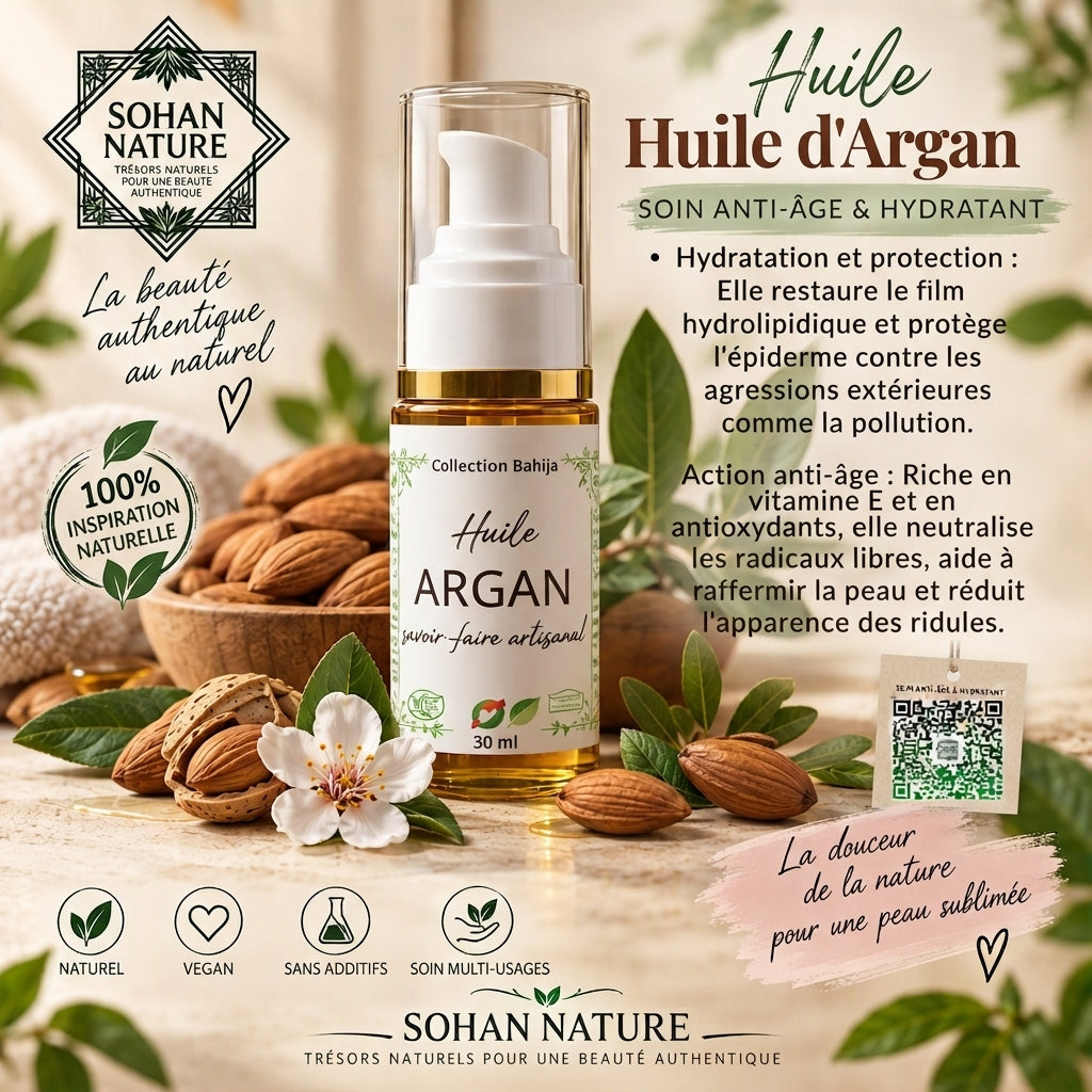 Huile d'Argan naturel