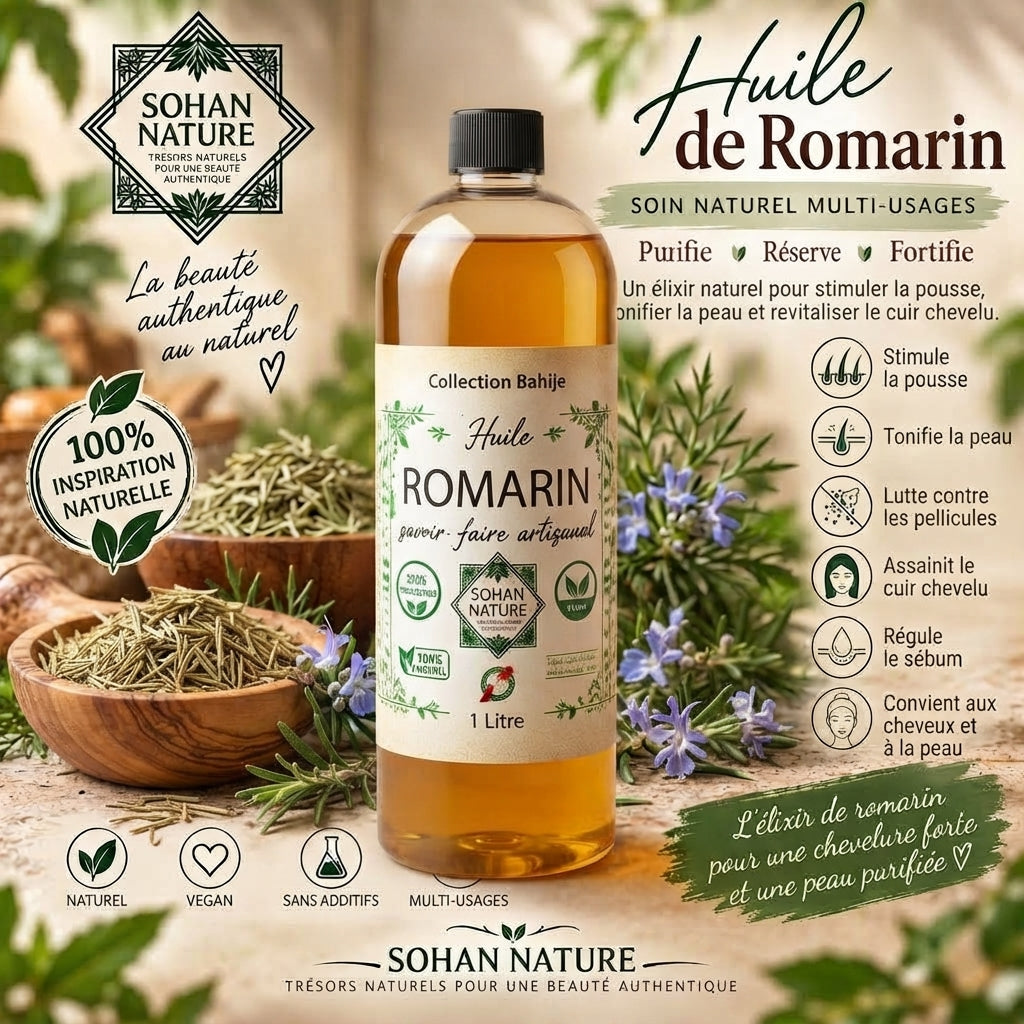 Huile de Romarin 1 Litre