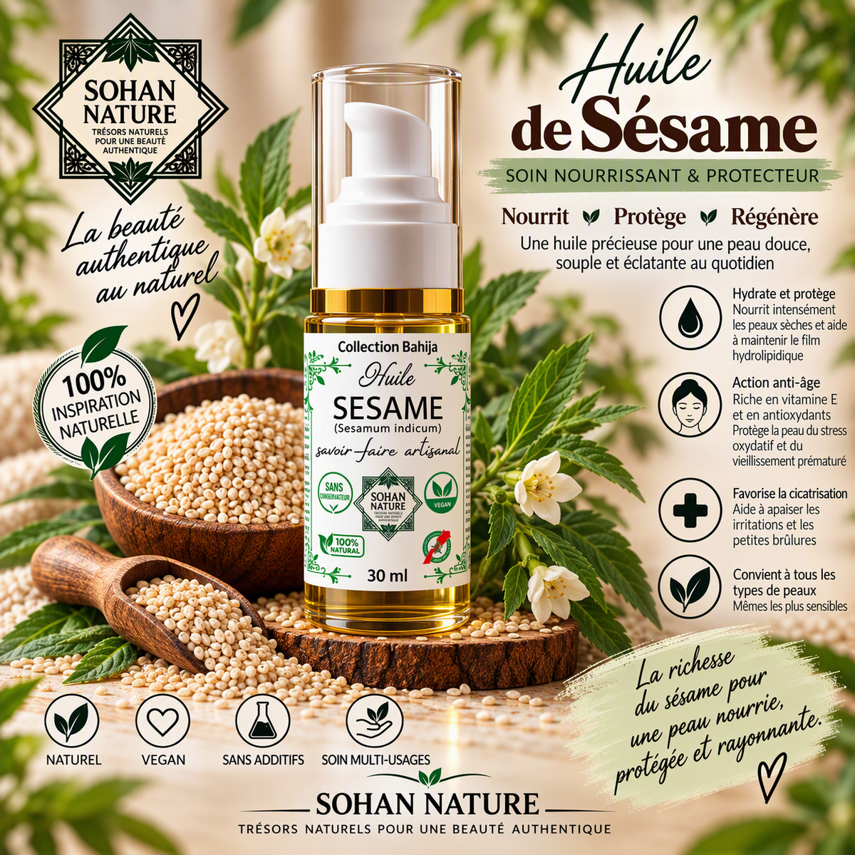 huile de sesame