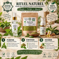 Hydrolat d'ortie + poudre de sidr+ 21 huiles